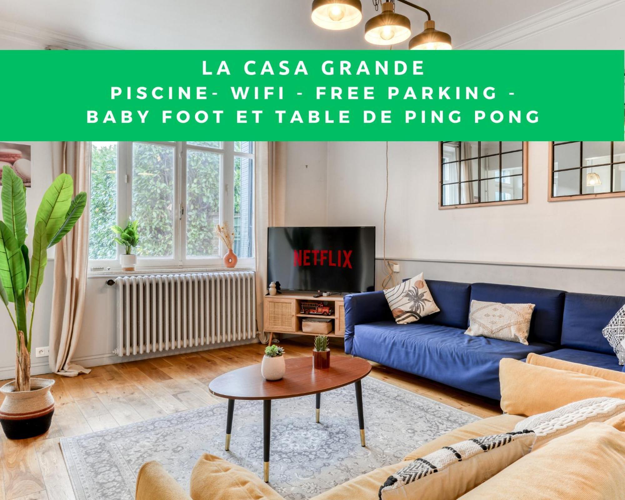 La Casa Grande - Piscine - Wifi - Parking